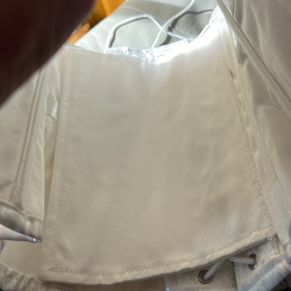 Bustier White Size 30 $200 NWT - Picture 6 of 10
